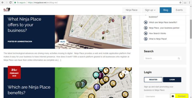 Ninja Place Blog Multilenguaje