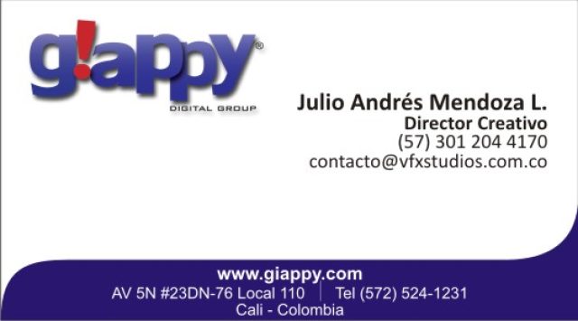 Papelería Institucional (Tarjeta de negocios)